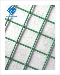 pvc coated green color galvanized welded wire sheets