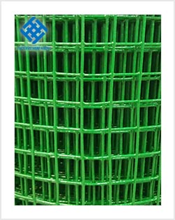 PE PVC coated welded wire mesh