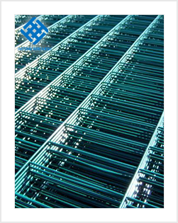 PVC coated green color welded wire mesh panels sheets
