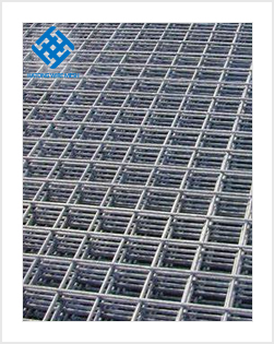 Heavy gauge galvanized welded wire mesh panel