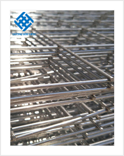 Stone filled welded wire mesh fence panel