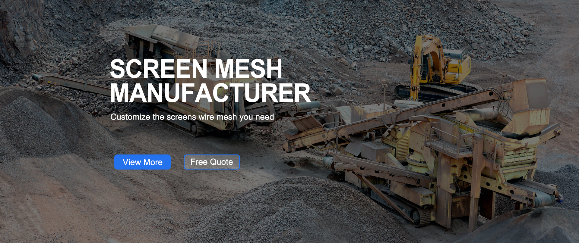 Haotong screen wire mesh factory